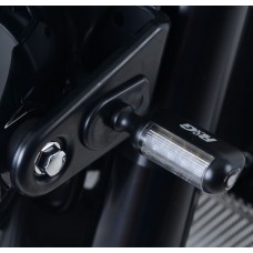 R&G Racing Front Indicator Adapters (Use with Micro Indicators) for the Kawasaki Z900RS '17-'22 R&G Racing Front Indicator Adapters (Use with Micro Indicators) for the Kawasaki Z900RS '17-'22